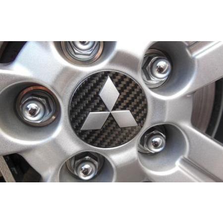 ハセプロ マジカルカーボン ホイールキャップエンブレム 樹脂タイプ 三菱 アウトランダーPHEV エ...