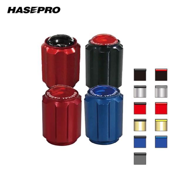 ハセプロ マジカルカーボン エアーバルブキャップ ゴールド/ゴールド CAV-2G