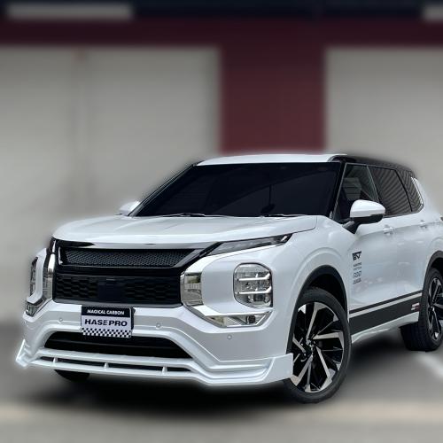 ハセプロ 三菱 新型アウトランダーPHEV GN0W MC前 ハセプロエアロ専用 ダクトデザインシー...