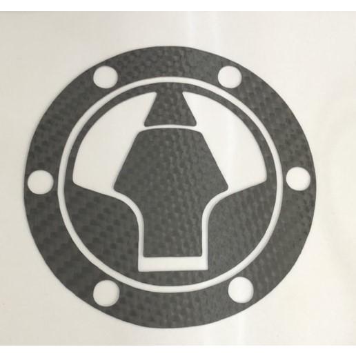 ハセプロ マジカルカーボン バイク用タンクキャップ KAWASAKI【６穴用】 レギュラーカラー