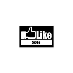 ハセプロ LIKEステッカー トヨタ 86(LIKE-TY1)