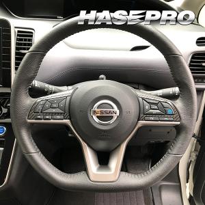 日産 ステアリング エンブレムシート 青 ブルー ハンドル用 SDH-N01