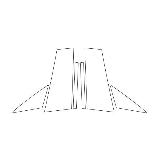 ハセプロ マジカルカーボン ピラーセット メルセデスベンツ GT 4ドアクーペ X290 2019....