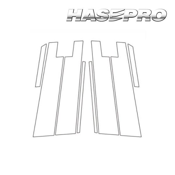 ハリアー 80系 ピラー バイザーカットタイプ カーボンシート マジカルカーボン トヨタ ハセプロ ...