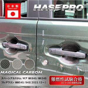 スペーシア ドアハンドルエスカッション（カーボン調）「スズキ純正
