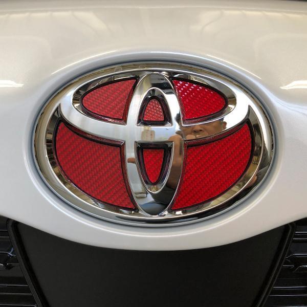 ハセプロ マジカルカーボン フロントエンブレム用 トヨタ5 レギュラーカラー（CEFT-5）