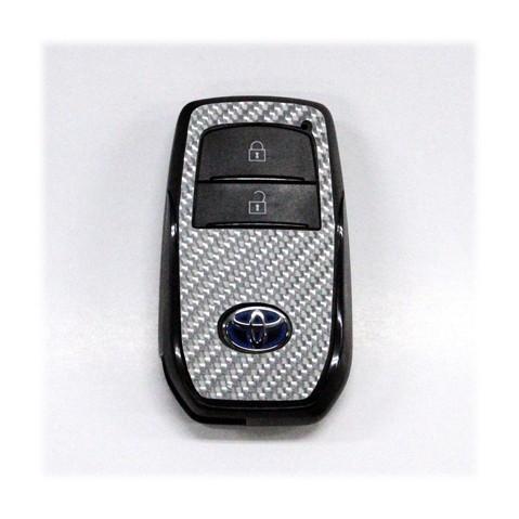 トヨタ スマートキー専用カット レギュラーカラー マジカルカーボン  ハセプロ CKT-20