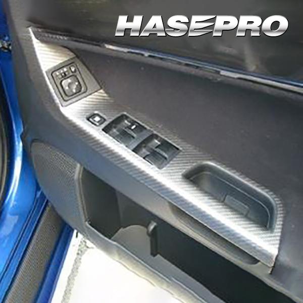 ハセプロ マジカルアートレザー ドアスイッチパネル 三菱 ランサーエボリューションX CZ4A 20...