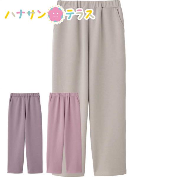 リラクシングストレートパンツ S M L LL 3L  レディース 婦人 用　　
