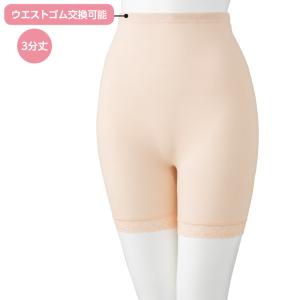 日本製 紙パンツ対応 下着 3分丈 ボトム M...の詳細画像2