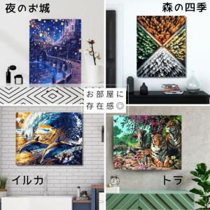 数字油絵 ナンバーペイント 大人の塗り絵 油絵...の詳細画像5