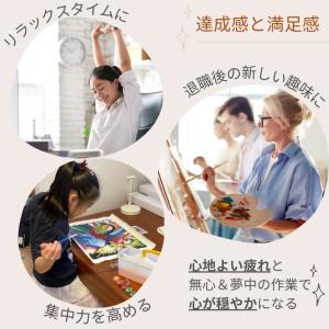 ペイントバイナンバー 大人の塗り絵 油絵 クリ...の詳細画像2