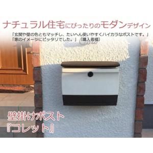 郵便ポスト ポスト おしゃれ 郵便受け スタンドポスト コレット ダイヤル錠 鍵付き ディーズ Post Mailbox Dea's Garden スタンド可