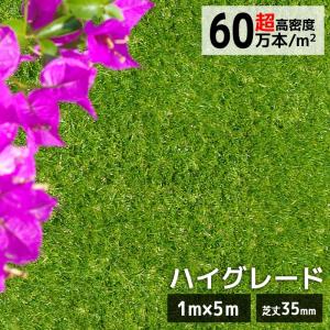 人工芝 ロール 1m×5m 芝丈35mm 高密度...の商品画像