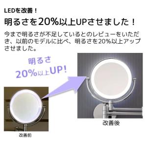 ミラー 鏡 丸 丸形 折りたたみ おしゃれ 3...の詳細画像3