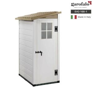 物置 おしゃれ 屋外 ガーデンシェッド トスカーナ エヴォ 100-1テラス プラスチック樹脂製 収納庫 110715F