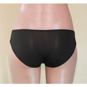 デイリーユース用 フルバック ビキニ 黒色 M...の詳細画像4