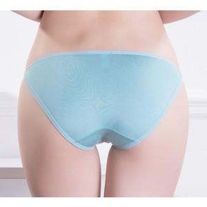 デイリーユース用 超浅 ひも ビキニ 灰水色ク...の詳細画像2