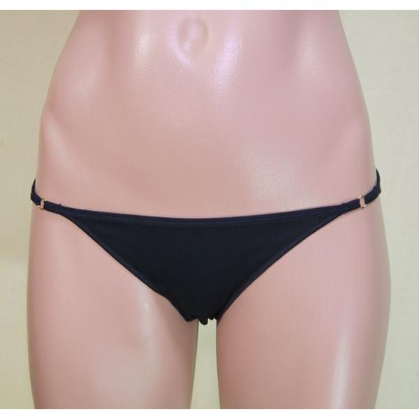 股上浅め ローライズ ビキニ 黒 S,M,Lサイズ サイドリング フルバック インナー ショーツ ぱ...