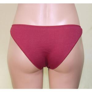 ハーフバック 美尻 ショーツ ワインレッド M...の詳細画像5