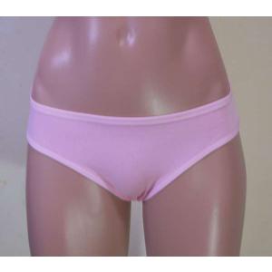 女子 スタンダード ショーツ ピンク M,Lサイズ 制服用 ビキニ フルバック パンティー シンプル 無地 綿 コットン ぱんつ JK 下着