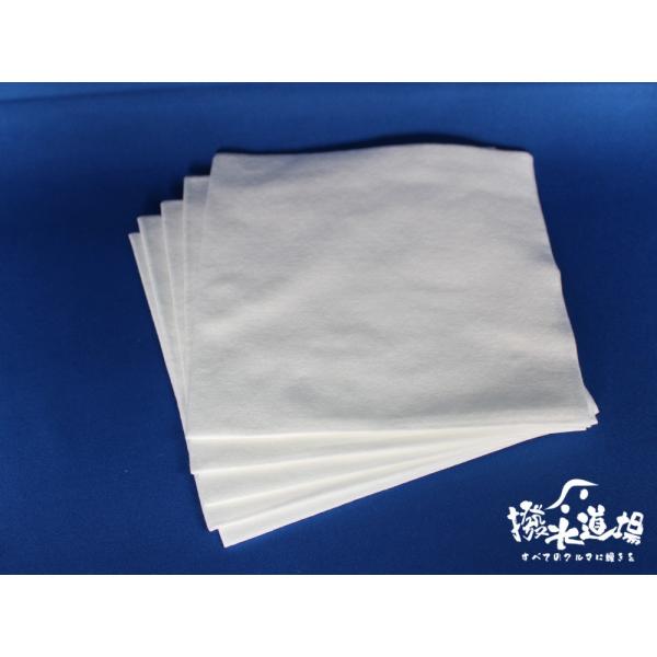 コート剤の塗り込みやお手入れに【高品質不織布　５枚組】335×343ｍｍ