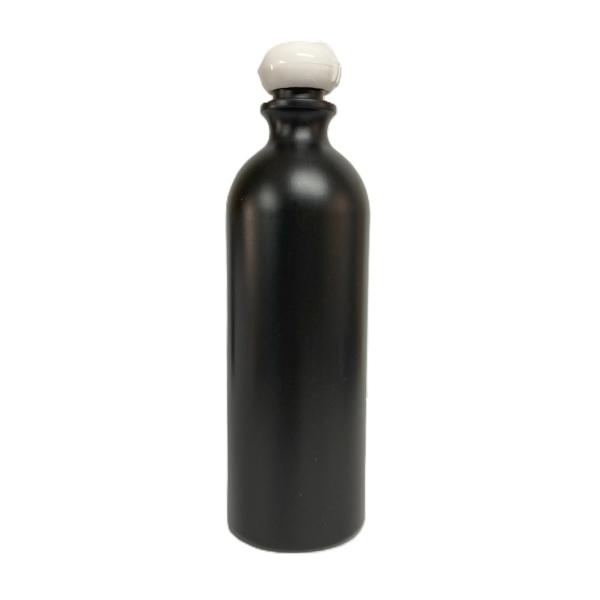 ワンタッチキャップ／黒 500ml　【ヒンジキャップ】【遮光性があり紫外線の影響を受けにくい】