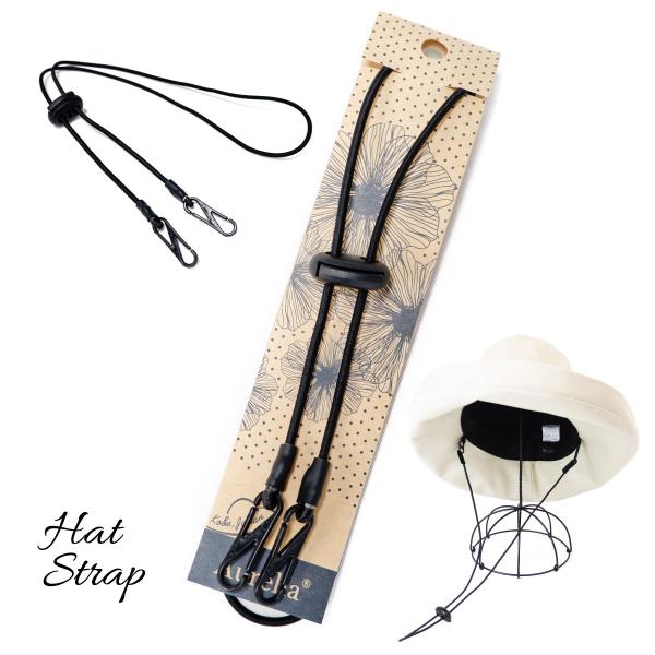 ハットストラップ 帽子用あごひも マスクストラップ マスクコード マスクホルダー マスク紐 飛ばない...