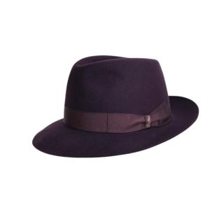 Borsalino（ボルサリーノ） QS ファーフェルト ハット センターデント