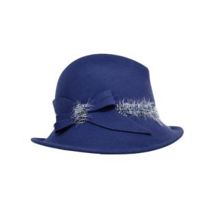 婦人帽子 イタリア製 インポート GALLIANO SORBATTI アシンメトリー ウールフェルト...