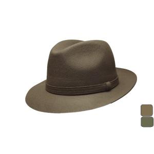 レザーハット 中折れハット メンズ 牛革 本革 大きいサイズ 小さい