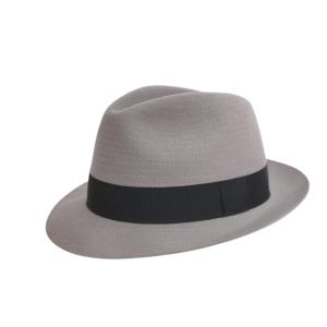 ハット メンズ フェルトハット ノックス KNOX ラビットファー 中折れ ソフトハット 秋冬 グレ...