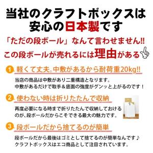 収納ボックス クラフトボックスM 単品 整理整...の詳細画像1