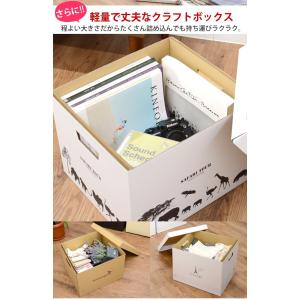 収納ボックス クラフトボックスM 単品 整理整...の詳細画像3