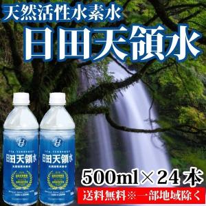 日田天領水 ミネラルウォーター 500ml×24本 1ケース 送料無料 一部地域を除く