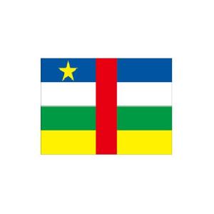 旗 オーダー 外国旗 中央アフリカ H90×W135cm テトロンポンジ製 Central Africa フラッグ 旗 160国対応｜hatawa-koko