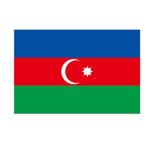 旗 オーダー 外国旗 アゼルバイジャン 70×105cm テトロンポンジ製 Azerbaijan 旗 フラッグ 160か国対応｜hatawa-koko