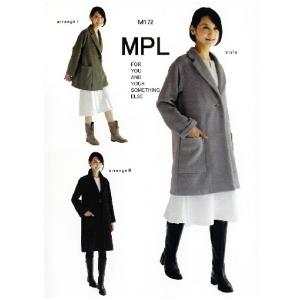 型紙 実物大型紙 チェスターコート M172 ｍパターン研究所