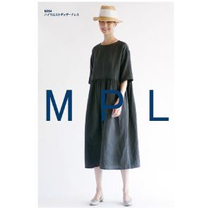 型紙 実物大型紙 入ウエストギャザードレス M204 ｍパターン研究所P