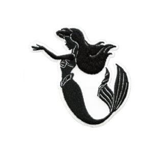 ディズニープリンセス アリエル シルエットワッペン アイロン シール兼用タイプ My6501 My460 Ps Fan Yahoo 店 通販 Yahoo ショッピング