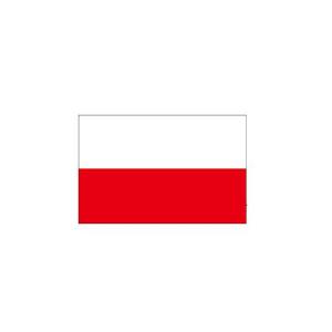 旗 外国旗 オーダー ポーランド H70×W105cm テトロンポンジ製 Poland 旗 フラッグ 160か国対応｜hatawa-koko
