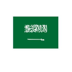 旗 外国旗 オーダー サウジアラビア H90×W135cm テトロンポンジ製 Saudi Arabia 旗 フラッグ 160か国対応｜hatawa-koko