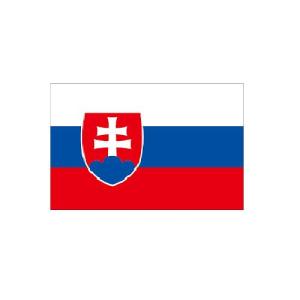 旗 外国旗 オーダー スロバキア H90×W135cm テトロンポンジ製 Slovakia 旗 フラッグ 160か国対応｜hatawa-koko