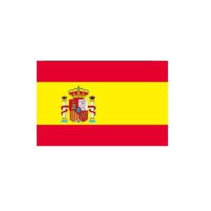 旗 外国旗 オーダー スペイン(紋章あり) H90×W135cm テトロンポンジ製 Spain 旗 フラッグ 160か国対応｜hatawa-koko