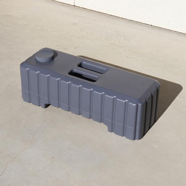 注水ウエイト：Lサイズ　スタンド看板用　A型のぼりスタンド看板用　注水タンク　バリウエイト