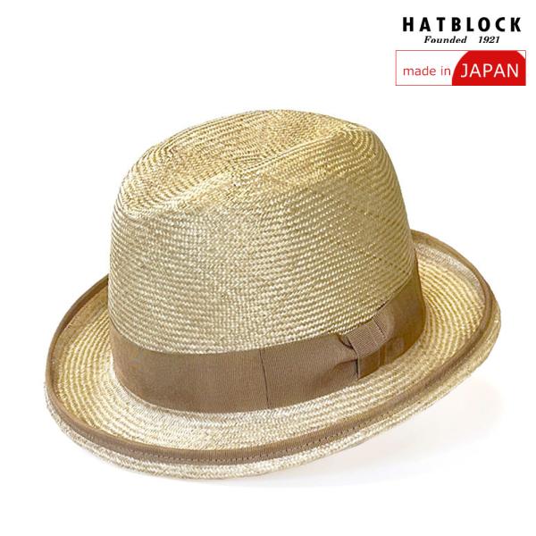 ケンマ草 ティアドロップ 中折れハット 帽子 大きいサイズ ハット 春 夏 日本製 ベージュ ストロ...