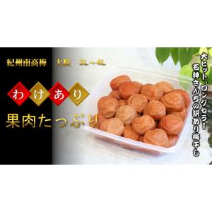 梅干し 訳あり 石神さんちの訳あり梅干し 90...の詳細画像2