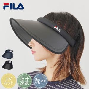 FILA サンバイザー PRINT CLIP VISOR ゴルフ 母の日｜hathomes1922