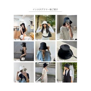 コットン エッジアップ セーラー ハット 帽子...の詳細画像2
