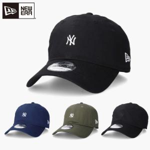 ニューエラ NY ヤンキース キャップ帽子 メンズ レディース ミニロゴ ヤンキース メジャーリーグ MLB サイズ調整 ユニセックス ストリート 母の日｜hathomes1922